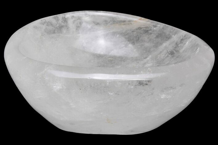 Polished Clear Quartz Bowl - Madagascar #204950